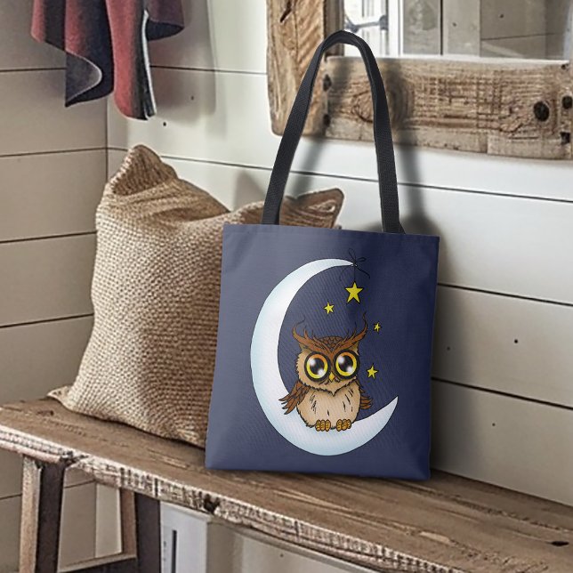 Bolsa Tote Stars Blue Moon (Criador carregado)