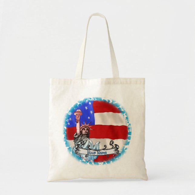 Bolsa Tote Statue Liberty (Frente)