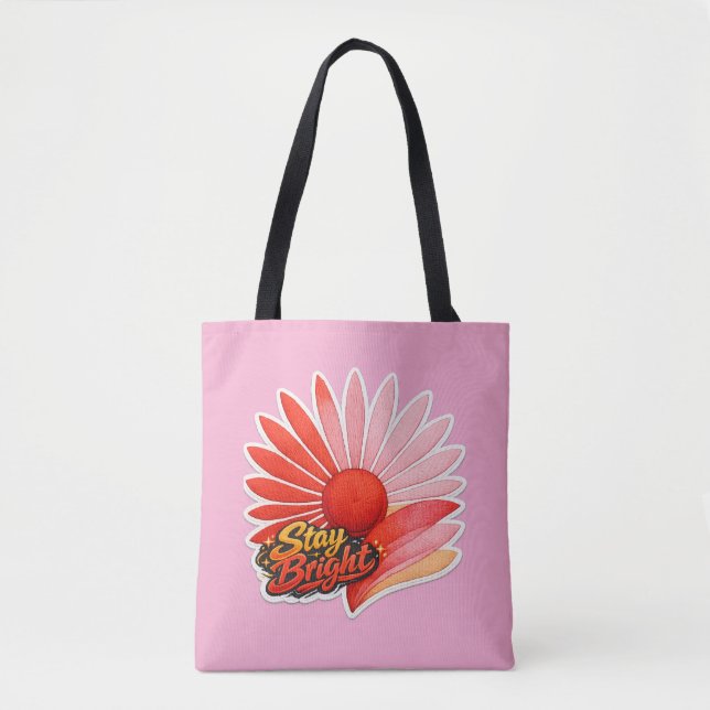 🌸 Bolsa Tote Stay Bright Daisy (Frente)
