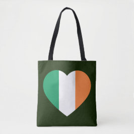 Bolsa Tote stcnt Irish Heartflag