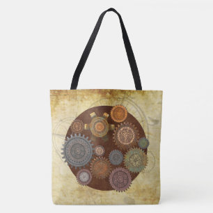 Bolsa Tote Steam Elegance Steampunk
