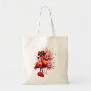 Bolsa Tote Steampunk Flamingo - Trabalho de arte Digital Fant