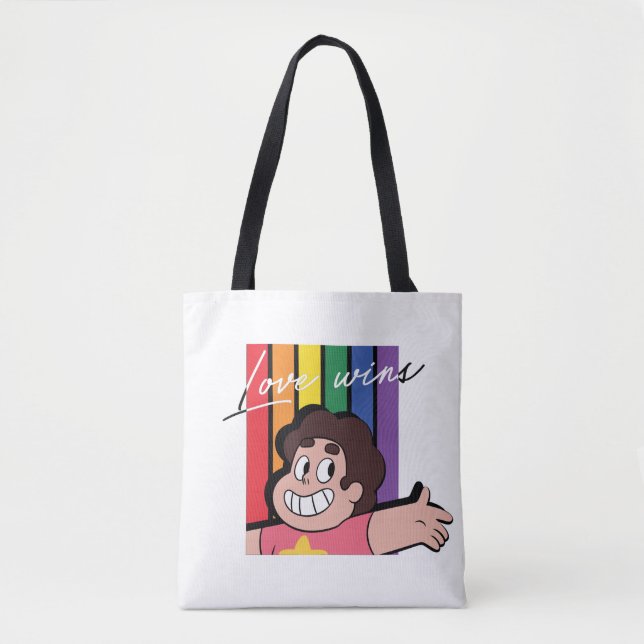 Bolsa Tote Steven Universe - O amor ganha (Frente)