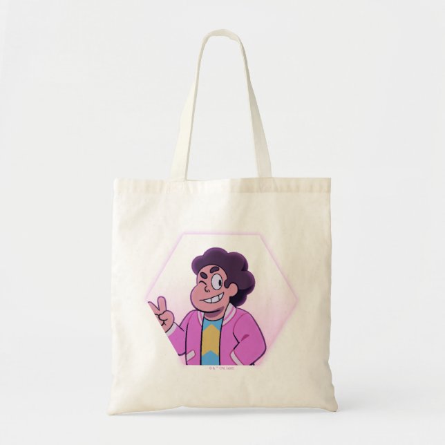 Bolsa Tote Steven Universe | Retrato de diamante rosa (Frente)