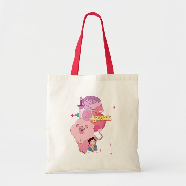 Bolsa Tote Steven Universe | Rosa Quartz Legado (Frente)