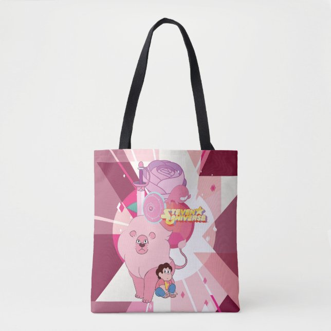 Bolsa Tote Steven Universe | Rosa Quartz Legado (Frente)