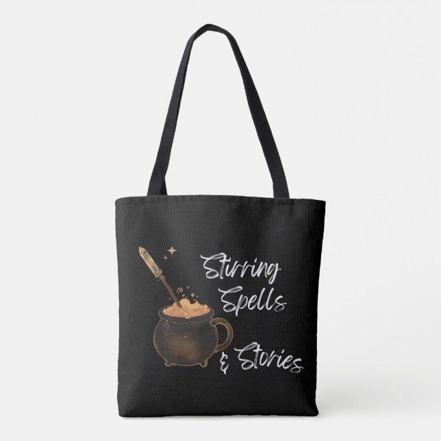 Bolsa Tote Stiring Spells & Stories (Verso)