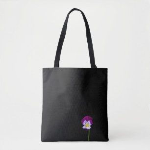 Bolsa Tote stm Violet Flower