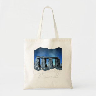 Bolsa Tote Stonehenge England Souvenir - Stonehenge À Noite
