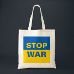 Bolsa Tote Stop War Ucrânia Ucraniano<br><div class="desc">Stop War Ucrânia Ucraniano</div>