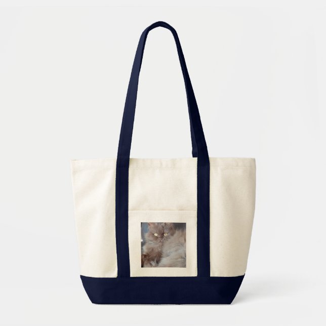 Bolsa Tote Strap de Gatos de fofinho (Frente)