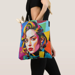 Bolsa Tote “Strasha” - Colagem Pop Sonho Gloss