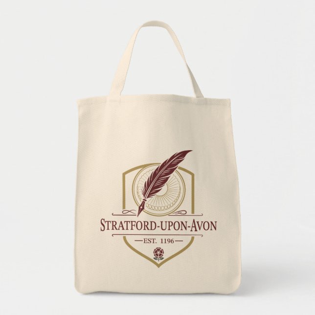 Bolsa Tote Stratford-upon-Avon Inglaterra (Frente)