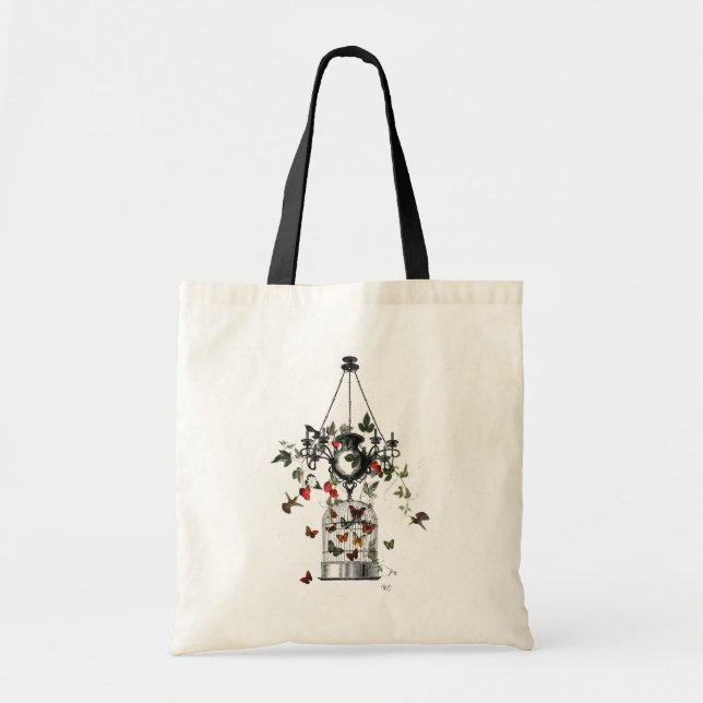 Bolsa Tote Strawberry Chandelier (Frente)