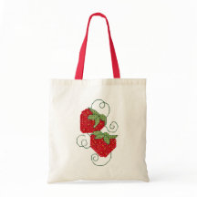 Strawberry Cross-Stitch Image