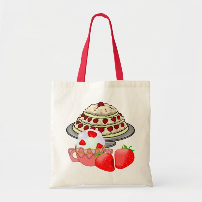 Bolsa Tote Strawberry Overdrive (Frente)