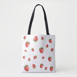 Bolsa Tote Strawberry Pattern
