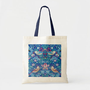 Bolsa Tote Strawberry Thef Blue, William Morris Tote Bag