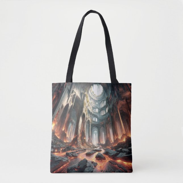 Bolsa Tote Streams de Lava (Frente)
