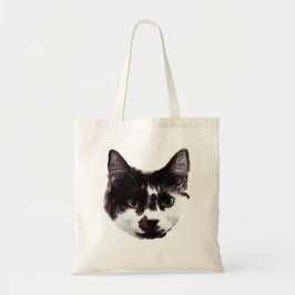 Bolsa Tote Striking Cat Gaze | Ink Style