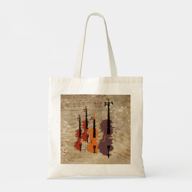 Bolsa Tote String Quartet (Verso)