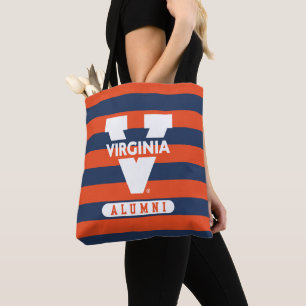 Bolsa Tote Stripes de Alunos da Virginia Cavaliers