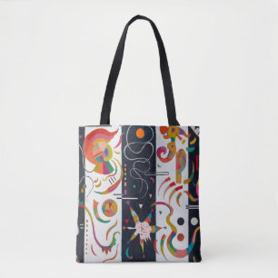 Bolsa Tote Stripes, Wassily Kandinsky