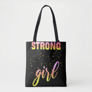 Bolsa Tote Strong Girl Pastel Star