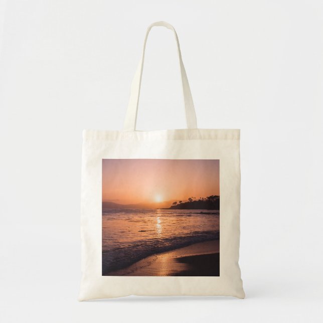 Bolsa Tote Stuning Beach Sunset (Frente)