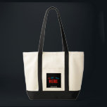 BOLSA TOTE STYLISH MODERN CUSTOMIZABLE BLACK VERIFIED BRANDED<br><div class="desc">THIS IS A DESIGN FITTING FOR EVERYONE.YOU CAN CHANGE, RESIZE OR ADD LOGO, PHOTO, TEXT AND COLOURS THE WAY YOU LIKE.THANK YOU.</div>