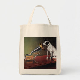Bolsa Tote Sua Cor de Vintagem de Voz do Mestre