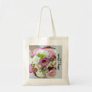 Bolsa Tote Sua linda foto de Buquê de casamento