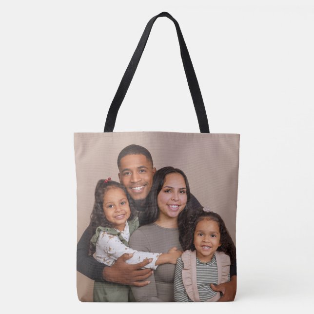 Bolsa Tote Sua Obra de Arte | Envie Pintura ou Desenho (Frente)
