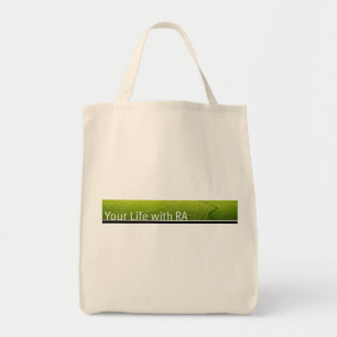 Bolsa Tote Sua vida com sacola do RA