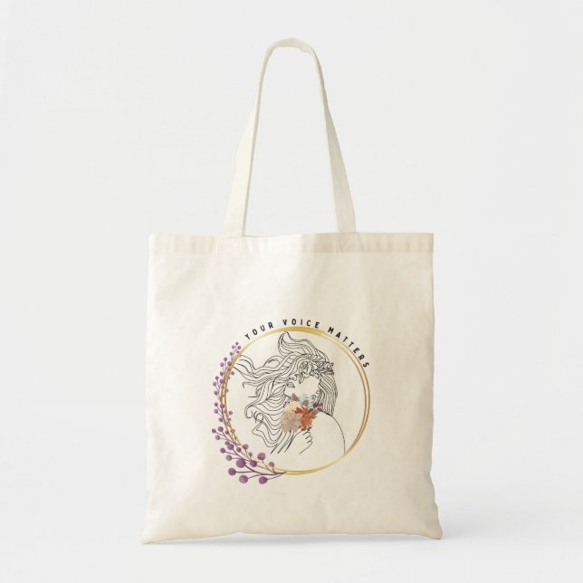 Bolsa Tote Sua Voz Importa (Frente)