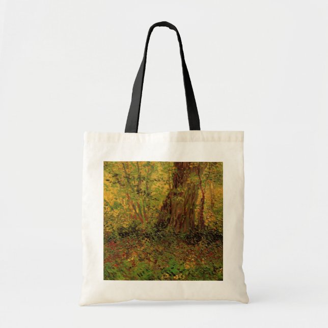 Bolsa Tote Sub-bosque de Vincent van Gogh (Frente)