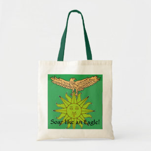 Bolsa Tote Suba como Eagle! Sacola