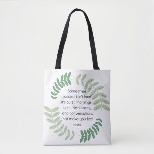 Bolsa Tote Sucesso silencioso