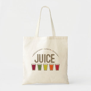 Bolsa Tote Suco - pequeno almoço, almoço & comensal. O bols