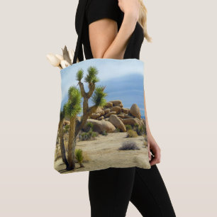 Bolsa Tote Sucultivos do Deserto da Califórnia, Rochas e Cé