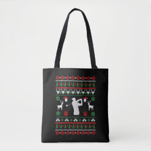 Bolsa Tote Suéter de Natal Feio