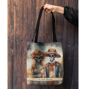 Bolsa Tote Sugar Skull Swetheart, personalizado