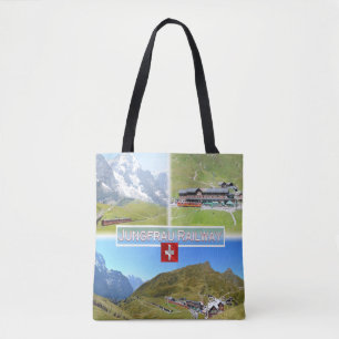 Bolsa Tote SUIÇA CH - Caminho de Jungfrau -