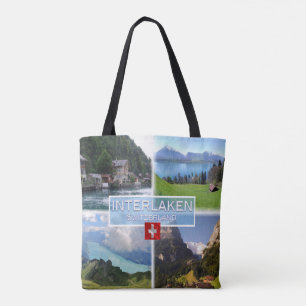 Bolsa Tote Suiça CH - Interlaken - Lago Thun - Thunerse