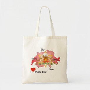 Bolsa Tote Suíça - Suisse Svizzera - Svizra - Switzerland