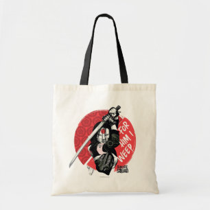 Bolsa Tote Suicide Squad   Katana "For Him I Weep"