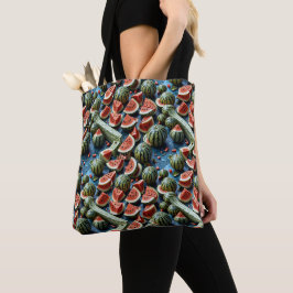 Bolsa Tote Suicy Watermelon Pattern Design 2
