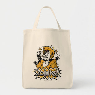 Bolsa Tote Sujo "Zoinks"! Gráfico de Meio-Tom