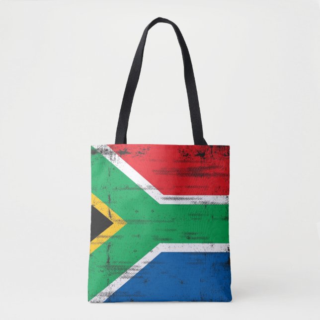 Bolsa Tote Sul - bandeira africana (Frente)