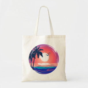 Bolsa Tote Summer Beach Sunset